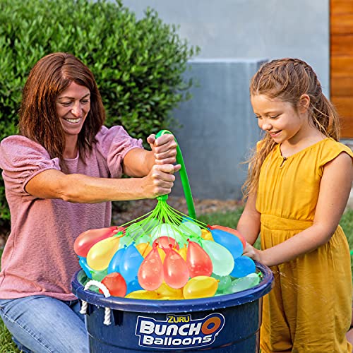 Bunch O Balloons Crazy Color by ZURU, 200+ Rapid-Filling Self-Sealing Water Balloons for Outdoor Family, Friends, Children Summer Fun,  Exclusive (6 Pack)