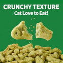 Just Try Cat Treats for Indoor Cats Hairball Control Natural Salmon Healthy Cat Grass Treats Kitten Snacks Training Biscuits Catnip for Cats Dental Care 13.4 OZ