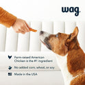 Brand - Wag Dog Treats, Chicken and Waffle Bites, 24 oz Resealable Pack of 1