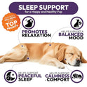 Advanced Melatonin for Dogs - 170 Dog Melatonin Calming Chews for Small and Large Dogs - Natural Hemp Dog Sleep Aid, Puppy Sleeping Pills, Anxiety, Stress, Separation, Barking, Fireworks - Made in USA