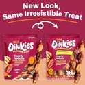 Hartz Oinkies Hearty Kabobs Rawhide‑Free Dog Treats, High‑Protein, Long‑Lasting Highly Digestible Chews Made with Real Chicken, Duck, Sweet Potato & Carrot, 18 Count