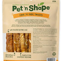Pet 'n Shape Chik 'n Hide Twists – Chicken Wrapped Rawhide Natural Dog Treats, Small, 16 oz