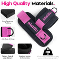 WALITO Ankle Resistance Bands with Cuffs, Exercise Bands for Legs and Butt, Booty Workout Equipment for Kickbacks and Hip Fitness Training