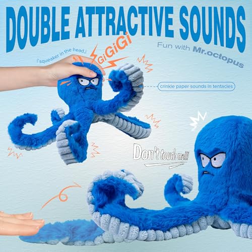 LEGEND SANDY Tough Dog Toys, Blue