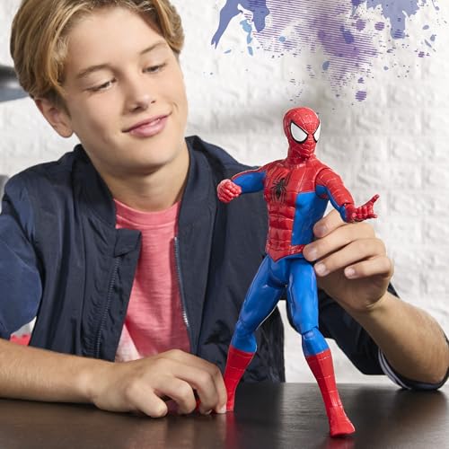 Marvel Spider-Man Titan Series Action Figure, 12-Inch (30 cm) Super Hero Toys for Kids Ages 4+