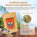 Harrison's Bird Foods High Potency Fine - Certified Organic, Non GMO Formula for Small to Medium Birds - Human Grade Pellets for Molting, Recovering & Weaning Chicks with Balanced Nutrition (1lb)
