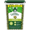 Greenies Cat Treats, Feline Veterinarian-Recommended Adult Natural Dental Treats, Catnip Flavor, 9.75 oz. Tub