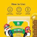 C&S Peanut Delight No Melt Dough Balls for Wild Birds Including Woodpeckers and Blue Jays, Pack of 4