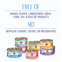 Weruva Wet Cat Food, The Chicken Lounge Paté Variety Pack, 3oz Can, Pack of 12