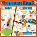 Forfon 9 Pack All-Around Dog Puzzle Toy Set -Mentally Stimulating Dog Enrichment Toys for Small to Medium Smart Dogs, Includes Dog Lick Mat with Suction Cups