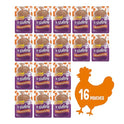 Purina Friskies Pureed Cat Food Topper, Lil’ Shakes With Enticing Chicken Lickable Cat Treats - (Pack of 16) 1.55 oz. Pouches
