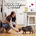 Temptations Lickable Spoons, Soft Lickable Cat Treats, Adult Wet Cat Treats, Variety Pack, 24 Spoons