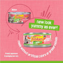 Purina Friskies Wet Cat Food Pate, Pate Salmon Dinner - (Pack of 24) 5.5 oz. Cans