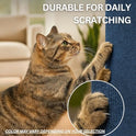 Cat Scratch Mat (3 Pack), 23.6’’ x 11.8’’ Cat Wall Corner Scratcher, Versatile Self-Adhesive Replacement Easy Use for Cat Trees Wall Furniture, Scratching Posts, and Couch Protection (Beige)