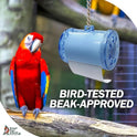 Sweet Feet & Beak Shred Master - Perfect Bird Cage Toy for All Birds - Shredding & Engagement - Safe, Non-Toxic, Easy to Install Parrot Cage Accessories - Small