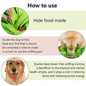 AWOOF Pet Snuffle Mat for Dogs, Interactive Feed Game for Boredom, Encourages Natural Foraging Skills for Cats Dogs Bowl Travel Use, Dog Treat Dispenser Indoor Outdoor Stress Relief