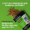 Cat Hairball Support Crunchy & Creamy Chews, Hairball Remedy Treats, Cat Furball Treatment, Supports Skin & Coat, Vitamins for Digestion, Chicken (30-Day Supply)