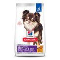 Hill's Science Diet Adult Sensitive Stomach & Skin Small & Mini Dry Dog Food, Chicken, 4 lb. Bag (Updated Formula)