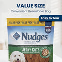 Blue Buffalo Nudges Jerky Cuts Natural Dog Treats Chicken