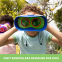 Educational Insights GeoSafari Kidnoculars - Toy Binoculars for Kids, Outdoor Toys for Kids Ages 4-8, Toddler Camping and Nature Toys, Lightweight Binoculars with Neck Strap, Bird Watching Gear