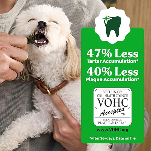Greenies Veterinarian-Recommended Adult Natural Dental Dog Treats Teenie Size, Dog Dental Chews, Original Flavor, 36 oz. Pack, 130 Count