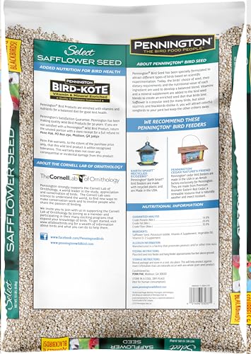 Pennington Select Safflower Seed 15 lb Bag