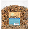 WormsFarm 5LB Dried Black Soldier Fly Larvae Treat for Chicken More Calcium Than Mealworms,for Laying Hen,Wild Birds (5 Pound)