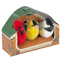 Wild Republic Audubon Birds Collection with Authentic Bird Sounds, Northern Cardinal, American Goldfinch, Chickadee, Bird Toys for Kids and Birders 3 Count (Pack of 1)