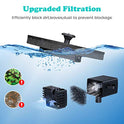 Mademax 1W Solar Bird Bath Fountain Pump, Solar Fountain, Free Standing Floating Solar Powered Water Fountain Pump for Bird Bath, Garden, Pond, Pool, Outdoor