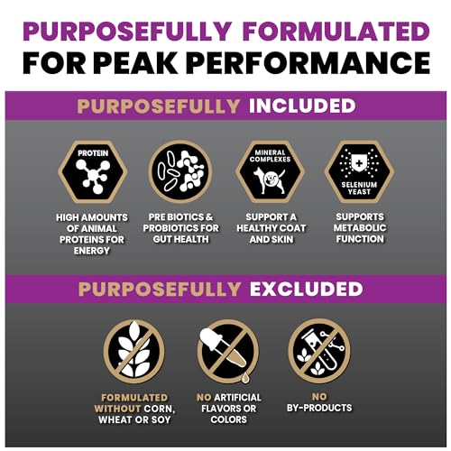 VICTOR Super Premium Dog Food – Professional Dry Dog Food – Super Premium Kibble with 26% Protein – Gluten-Free with Beef, Chicken & Pork Meals – for High Energy and Active Dogs & Puppies, 30lbs