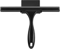 SetSail Squeegee for Shower Glass Door Stainless Steel Shower Squeegee for Glass Doors All-Purpose Window Squeegee for Tile Shower Walls, Sink, Mirror, Bathroom, Car Window Cleaning 10 Inches