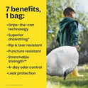 Glad ForceFlex Tall Kitchen Drawstring Trash Bags, 13 Gal, Fragrance Free, 110 Ct (Package May Vary)
