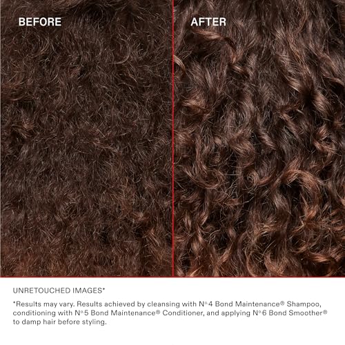 Olaplex Nº. 6 Bond Smoother: Leave-In Styling Treatment | Smooths, Conditions, & Strengthens | Frizz Control for Up to 72 Hours | For Coily, Curly, Straight, and Wavy, 100 mL / 3.3 Fl Oz