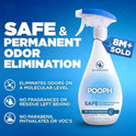 Pooph Pet Odor Eliminator, 32oz - Eliminates Odors at the Molecular Level, Dogs, Cats, Freshener, Eliminator, Urine, Poop, Pee, Deodorizer, Nature’s, Puppy, Fresh, Clean, Furniture, Potty