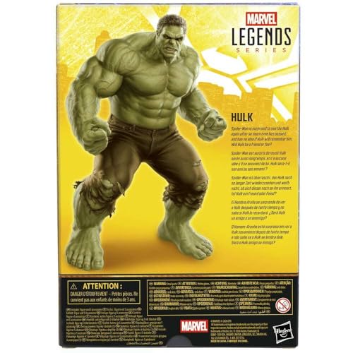 Marvel Legends Series Hulk, Spider-Man: Brand New Day Collectible 6-Inch Action Figure Set