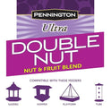 Pennington Ultra Double Nut, Nut & Fruit Blend 10lbs