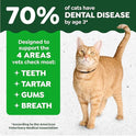 Greenies Cat Treats, Feline Veterinarian-Recommended Adult Natural Dental Cat Treats, Savory Salmon Flavor, 9.75 oz. Tub