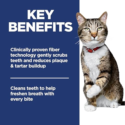 Hill's Science Diet Adult Oral Care Dry Cat Food, Chicken, 7 lb. Bag