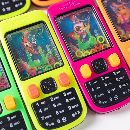 Desyeryamimi 24 Pack Handheld Water Ring Games for Kids Party Favors Goodie Bags Stuffers Return Gifts for Kids Birthday Classroom Prize Box Rewards Bulk