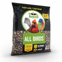 Cool Birds All Birds Wild Bird Seed – 10 lb. Classic Blend with Black Oil Sunflower, White Millet, Safflower, Peanuts & Sunflower Hearts – Balanced Bird Food for Outside Feeders