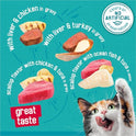 Purina Friskies Wet Cat Food Variety Pack, Tasty Treasures  Filets (With Chicken and Tuna, With Chicken, and With Ocean Fish and Tuna, and With Turkey) - (Pack of 24) 5.5 oz. Cans