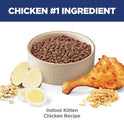 Hill's Science Diet Kitten Indoor Dry Cat Food, Chicken, 7 lb. Bag