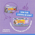 Purina Friskies Shreds Turkey and Cheese Dinner in Gravy High Protein Wet Cat Food - (Pack of 24) 5.5 oz. Cans