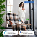 Fingerprint Smart Door Lock with Handle & Keypad – Bluetooth Keyless Entry for Front Door, Home, Kids, Guests, Airbnb & Rental, App + Code Access, Compatible with Alexa & Google, Easy DIY Install