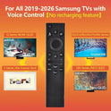 Replacement for Samsung TV Remote, for All 2019-2026 Samsung Remote Control for Smart TV with Voice Control. 2-Year Warranty.