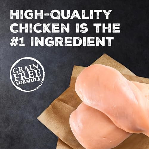 Blue Buffalo Wilderness Chicken Natural High-Protein Grain-Free Dry Food Hairball & Weight Control for Adult Indoor Cats, Real Chicken First, Antioxidant-Rich LifeSource Bits Support Immunity, 11 lbs.