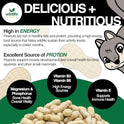 Wildlife Elements Peanut Party Unprocessed, Raw in-Shell Peanuts Wildlife Animal Food, 25lb - Rich in Protein, Healthy Fats, and Essential Nutrients for Birds, Squirrels and Waterfowl