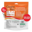 Good ‘n’ Fun Triple Flavor Twists for All Dogs, Treat Your Dog to Long-Lasting Chews Made with Beef Hide, Pork Hide and Chicken, 70 Count