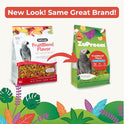 ZuPreem FruitBlend Bird Pellets, Daily Bird Food for Parrot, Conure, Caique, African Grey, Eclectus, Small Cockatoo, Core Nutrition for Medium Large Birds, Parrot Food (ML, 3.5 lbs)