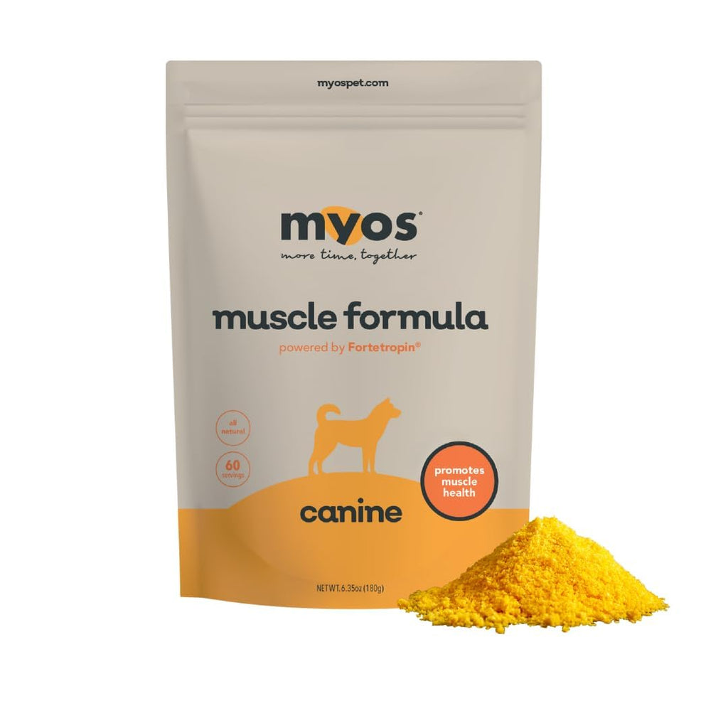 All-Natural Muscle Building Supplement - Helps Reduce Muscle Loss in Aging Dogs and Improve Recovery from Injury or Surgery